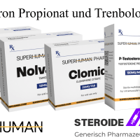 Kur mit Testosteron Propionat und Trenbolon Acetat-SuperHuman Pharma