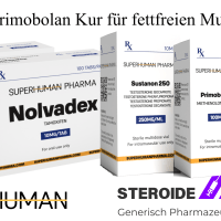 Sustanon/Primobolan Kur für Muskelaufbau-SuperHuman Pharma