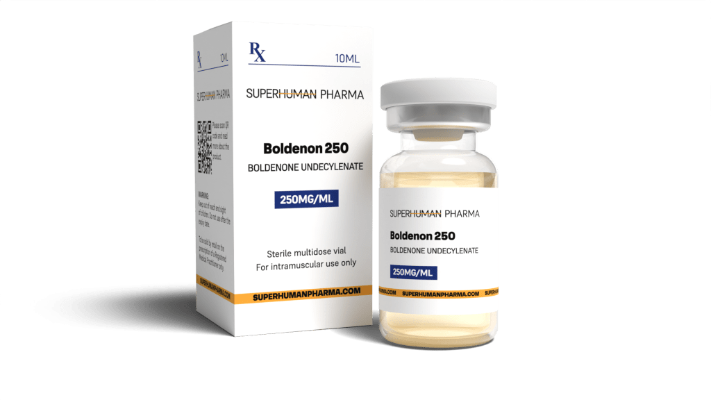 Boldelon 10 ml [250 mg/ml] von SuperHuman Pharma, ein leistungssteigerndes Präparat für den Muskelaufbau