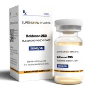 Boldelon 10 ml [250 mg/ml] von SuperHuman Pharma, ein leistungssteigerndes Präparat für den Muskelaufbau