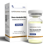 Deca Durabolin 10 ml [250 mg/ml] von SuperHuman Pharma, ein Präparat für den Muskelaufbau und die Stärkung der Kraft