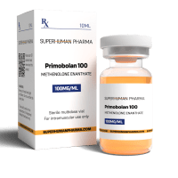 Primbolan 10 ml [100 mg/ml] von SuperHuman Pharma, ein Präparat zur Unterstützung des Muskelaufbaus