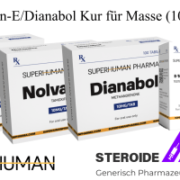 Testo/Dbol Kur für Masse (10 Wochen)-SuperHuman Pharma