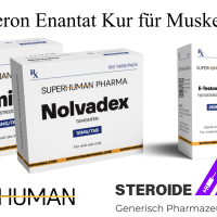 Testosteron Enantat Kur für Muskelaufbau-SuperHuman Pharma