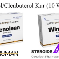 Winstrol/Clenbuterol Kur (10 Wochen)-SuperHuman Pharma