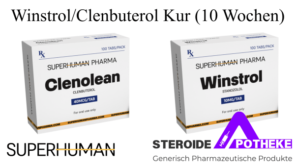 10 Wochen Fettabbau mit Winstrol/Clen