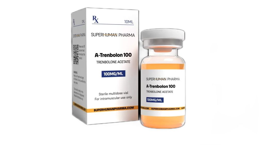 Trenbolon Acetat von Superhuman Pharma (100mg/ml) zur extremen Definition und Muskelhärte.