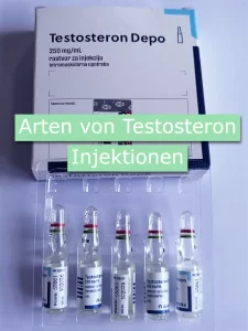 Arten von Testosteron Injektionen