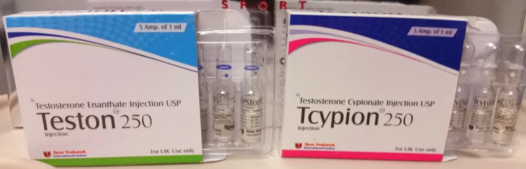 testosteron enantat und cypionat Ampullen