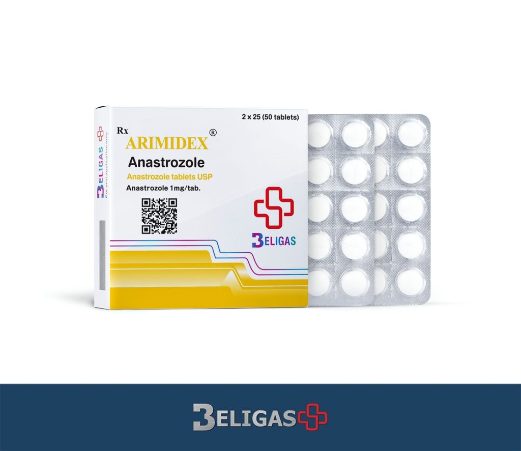 Arimidex (Anastrozole) Beligas 50 tabs (1mg/tab)