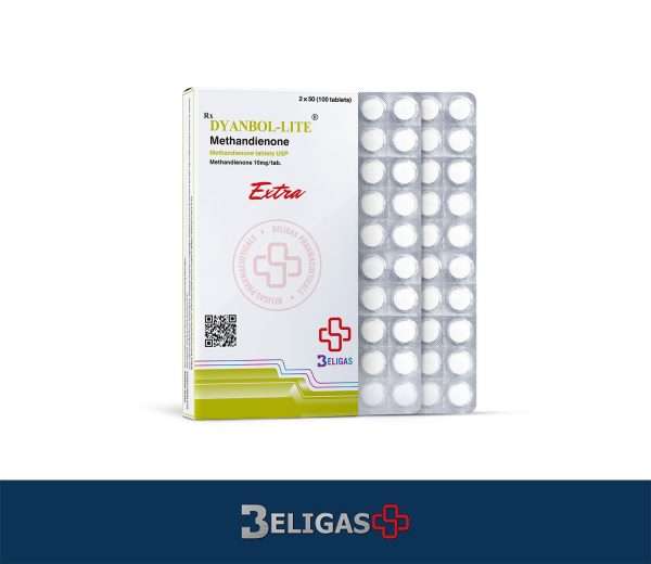 Dianabol Lite (Methandienone) Beligas 100 tabs (10mg/tab)