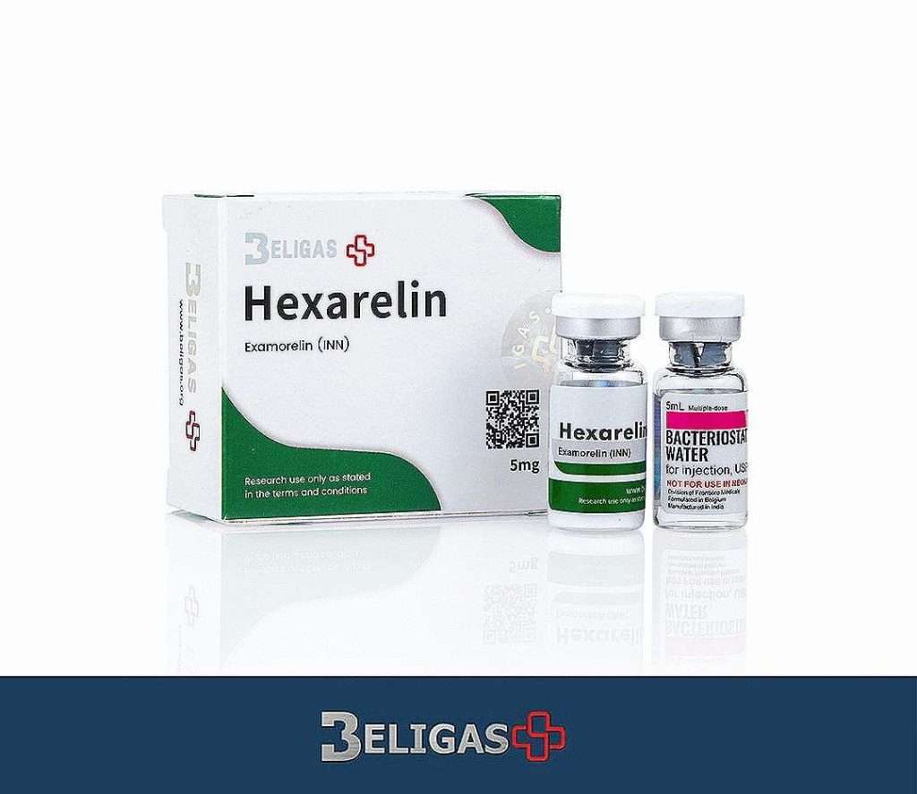 Hexarelin 5 mg – Wachstumshormon-Booster mit zusätzlichem Herzschutz