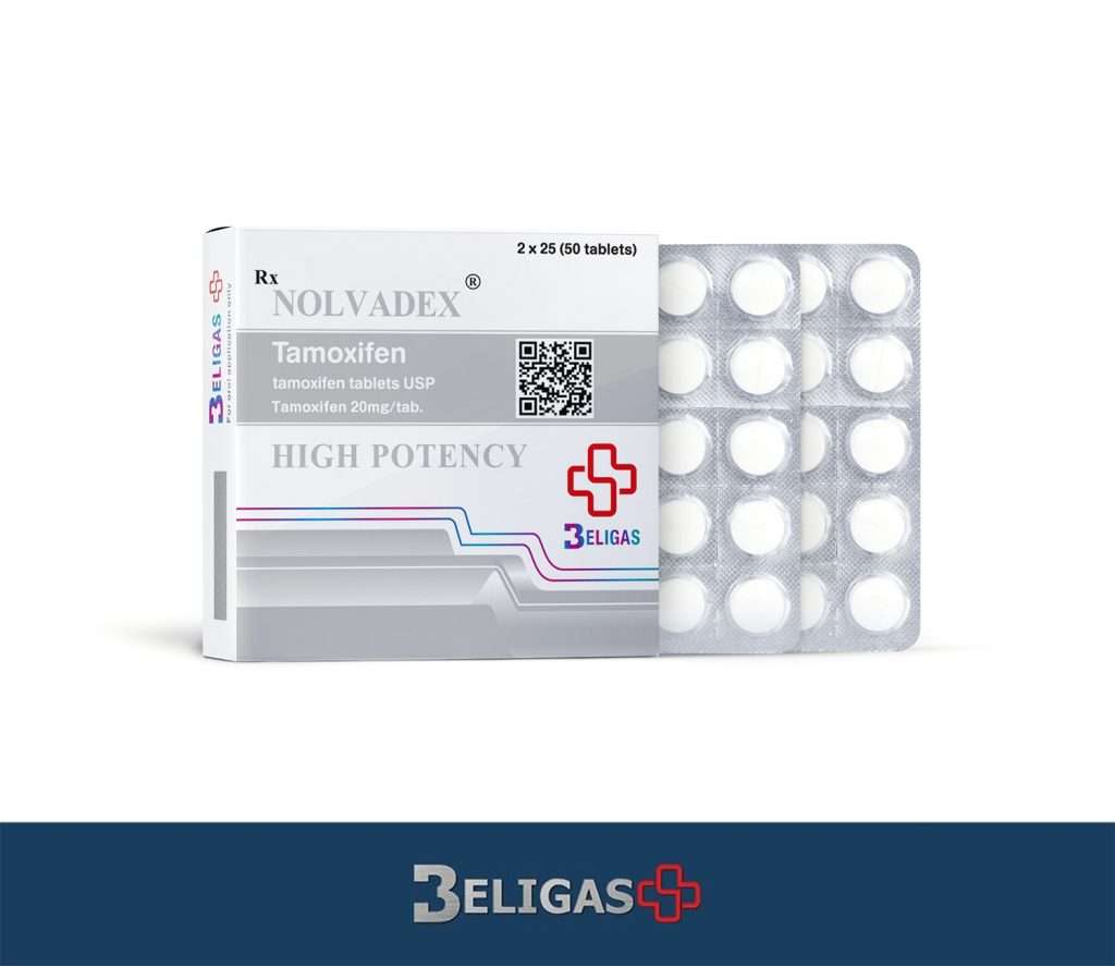 Nolvadex (Tamoxifen) Beligas 50 tabs (20mg/tab)