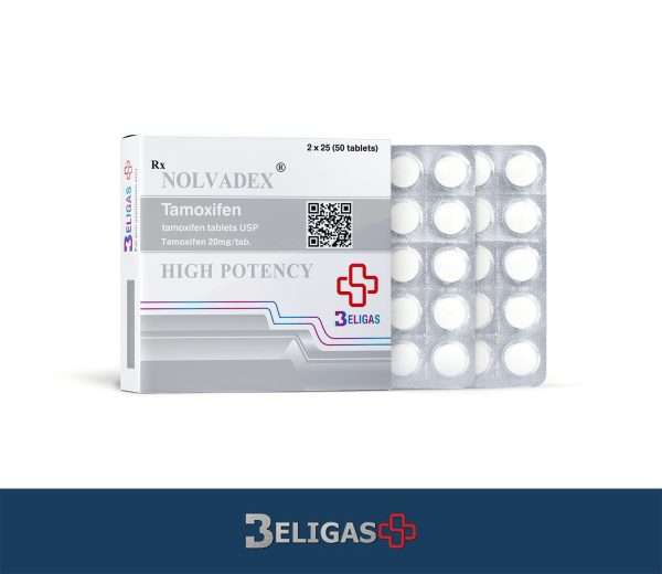 Nolvadex (Tamoxifen) Beligas 50 tabs (20mg/tab)