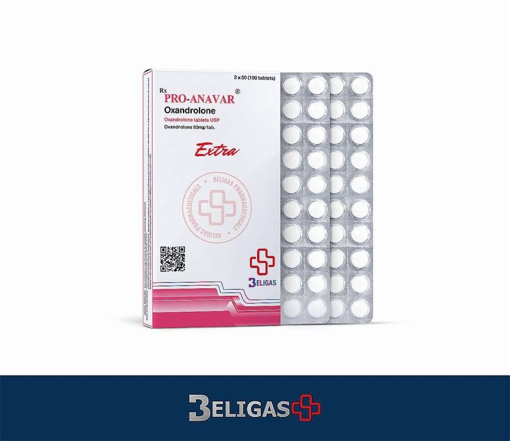 Anavar (Oxandrolone) Beligas 100tabs (50mg/tab)