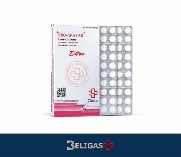 Anavar (Oxandrolone) Beligas 100tabs (50mg/tab)