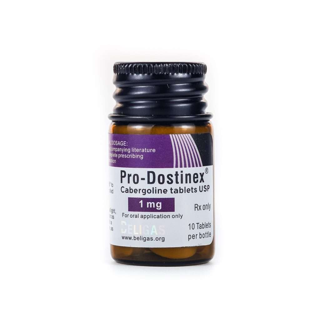 Pro – Dostinex Cabergoline Beligas 10tabs (1mg/tab)