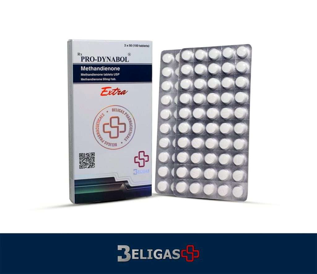 Dianabol (Methandienone) Beligas 100 tabs (50mg/tab)