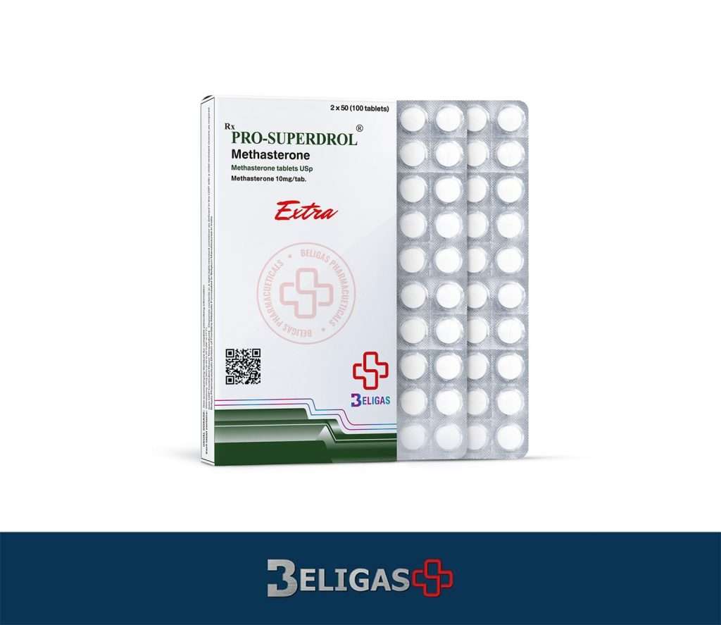 Superdrol (Methasterone) Beligas 100tabs (10mg/tab)