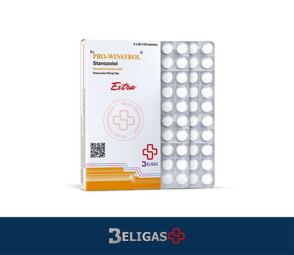 Pro – Winstrol (Stanozolol) Beligas 100tabs (20mg/Tab)