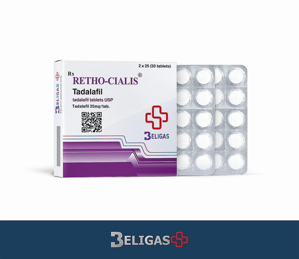 Cialis Tadalafil Beligas 50 tabs (25mg/tab)