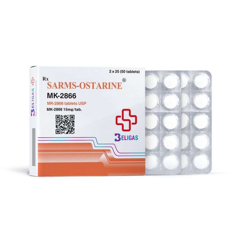 Ostarine (MK-2866) – 50 Tabletten à 15mg von Beligas Pharma – SARM zur Erhaltung von Muskelmasse und Unterstützung bei der Regeneration