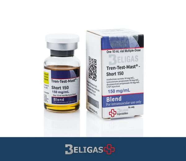 Tren Test Mast® Short Trenbolone Acetate 50mg, Trenbolone Propionate 50mg, Drostanolone Propionate 50mg, 150mg Beligas