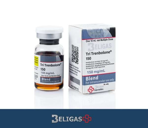 Tri Trenbolone® Trenbolone acetate, Trenbolone enanthate, Trenbolone hexahydrobenzylcarbonate 150mg Beligas