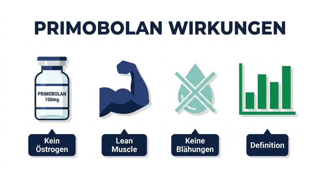 Primobolan Wirkungen – Lean Muscle, kein Östrogen, keine Wassereinlagerungen für sauberen Muskelaufbau und Definition