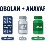 Primobolan + Anavar Muskelaufbau-Zyklus (10 Wochen)