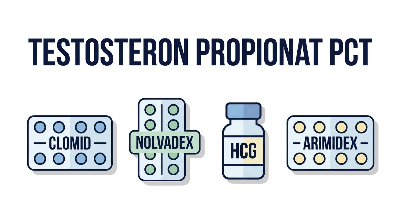 Testosteronpropionat PCT – Clomid, Nolvadex, HCG und Arimidex als Nachzyklustherapi