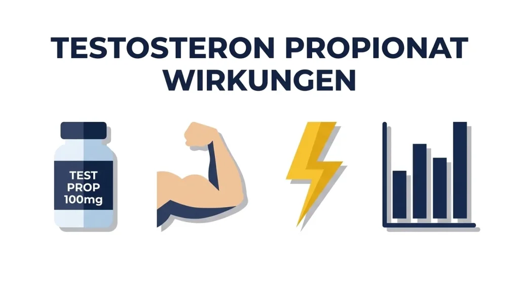 Testosteronpropionat Wirkungen – Kraft, Muskelzuwachs und Definition durch schnell wirksames Testosteron